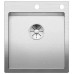 BLANCO CLARON 400-IF/A Durinox InFino rozsdamentes mosogató dugókiemelővel 523392