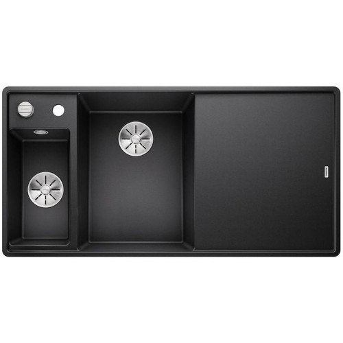 BLANCO AXIA III 6 S-F szilgránit mosogató dugókiemelővel, üveg vágólappal, antracit 524669 BLANCO AXIA III 6 S-F szilgránit mosogató dugókiemelővel, üveg vágólappal, antracit 524669