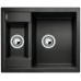BLANCO METRA 6 szilgránit mosogató, fekete 525923