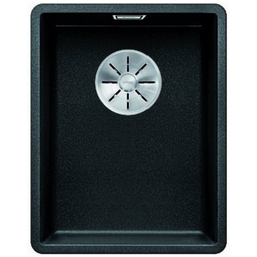 BLANCO SUBLINE 320-F InFino szilgránit mosogató, fekete 525982