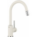 BLANCO MIDA-S Silgranit-Look kihúzhatófejes mosogató csaptelep, törtfehér 526968