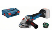 BOSCH GWS 18V-10 SC PROFESSIONAL Akkus sarokcsiszoló (akku,töltő nélkül) L-BOXX 06019G350B