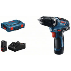 BOSCH GSR 12V-35 PROFESSIONAL Akkus fúró-csavarozó (12V/2x3,0Ah) L-BOXX 06019H8002