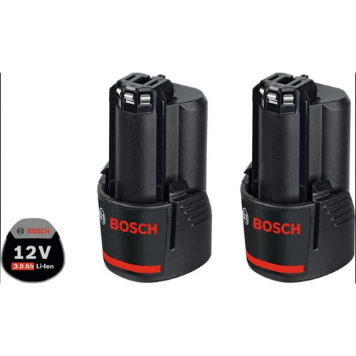 BOSCH 2 x GBA 12V 3,0Ah Professional Akkumulátor 1600A00X7D