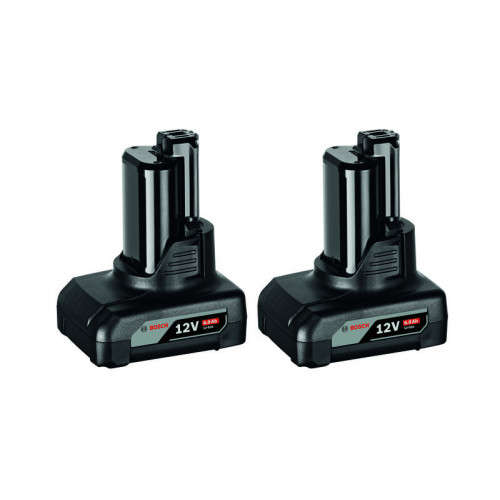 BOSCH 2× GBA 12V 6.0AH PROFESSIONAL Pótakku 600A00X7M