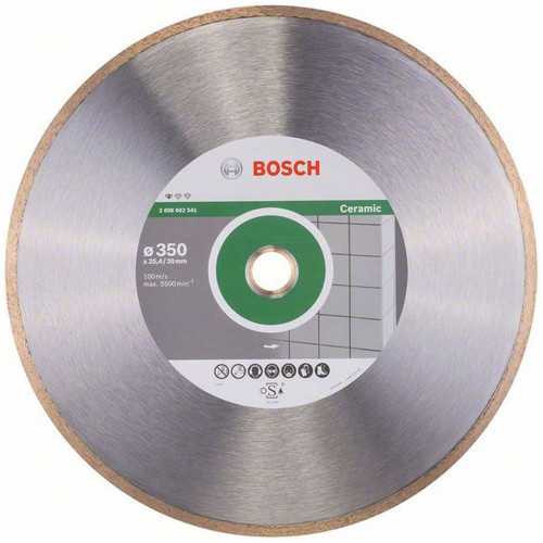 BOSCH Standard for Ceramic Gyémánt darabolótárcsa, 350 x 30+25,40 x 2 x 7 mm 2608602541