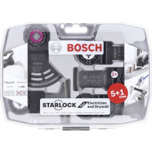 BOSCH Starlock 6 részes multigép belsőépítész készlet, 2608664622