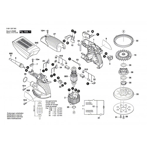 BOSCH Portartó GEX 125-1 AE 2609199176