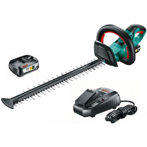 BOSCH AHS 50-20 LI 1x Akku 18 Volt 2,5Ah akkus sövényvágó 0600849F00