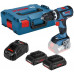 BOSCH GSR 18V-50 Akkus fúrócsavarozó, 2x5,0Ah, 06019H5001