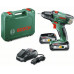 BOSCH PSR 18 LI-2 akkus fúrócsavarozó + 2 akkuegységgel 060397330H