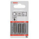 BOSCH Csavarozófej, extra kemény HEX 6, 25 mm 3Db. 2607001728