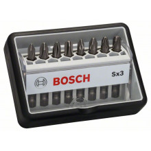 BOSCH 8 részes Csavarozó bit készlet Robust Line Sx extrakemény 49 mm 2607002558