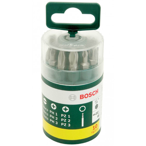 BOSCH 10-részes csavarozófej-készlet 2607019454