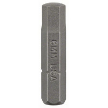 BOSCH Accessories Csavarozó bit Standard HEX 6 mm hossz: 25 mm 2609255952