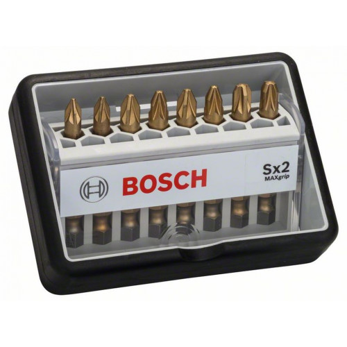 BOSCH 8-részes Csavarozó bit készlet Robust Line Sx Max Grip 49 mm 2607002571 BOSCH 8-részes Csavarozó bit készlet Robust Line Sx Max Grip 49 mm 2607002571