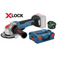 BOSCH GWX 18V-10 PSC Akkus sarokcsiszoló X-LOCK, akku nélkül 06017B080