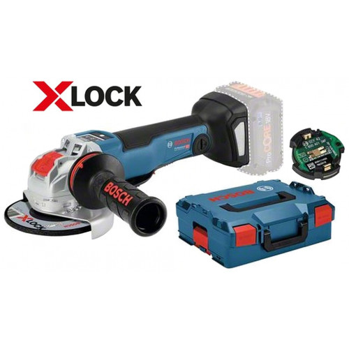 BOSCH GWX 18V-10 PSC Akkus sarokcsiszoló X-LOCK, akku nélkül 06017B080