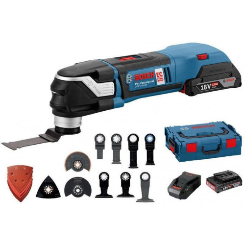BOSCH GOP 18V-28 akkus multifunkcionális szerszám, L-Boxx-ban 06018B6000 BOSCH GOP 18V-28 akkus multifunkcionális szerszám, L-Boxx-ban 06018B6000