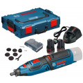 BOSCH GRO 12V-35 PROFESSIONAL Akkus rotációs szerszám (12V/2x2,0Ah) L-BOXX 06019C5001