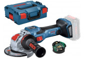 BOSCH GWX 18V-15 SC BITURBO akkus sarokcsiszoló X-LOCK rendszerrel 06019H6500