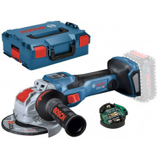 BOSCH GWX 18V-15 SC BITURBO akkus sarokcsiszoló X-LOCK rendszerrel 06019H6500