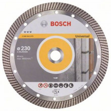 BOSCH Best for Universal Turbo 230x22.2x2.5x15mm gyémánt vágótárcsa 2608602675