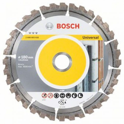 BOSCH Best for Universal gyémánt darabolótárcsa 180 x 22, 23 x 2, 4 x 12 mm 2608603632 BOSCH Best for Universal gyémánt darabolótárcsa 180 x 22, 23 x 2, 4 x 12 mm 2608603632