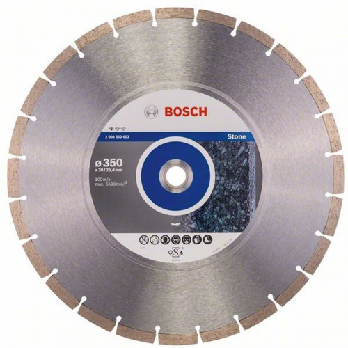 BOSCH Professional for Stone 350x20/25.4x3.1x10mm gyémánt vágótárcsa 2608602603