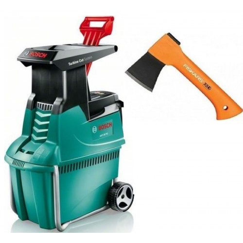 BOSCH AXT 25 TC komposztaprító + Fiskars x5 0600803309