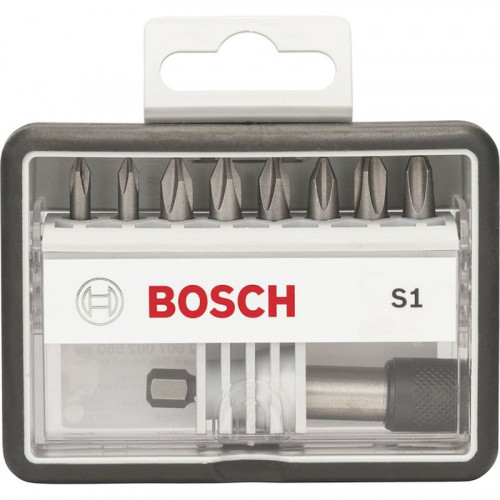 BOSCH 8 +1 részes Csavarozó bit készlet Robust Line S extrakemény 2607002560