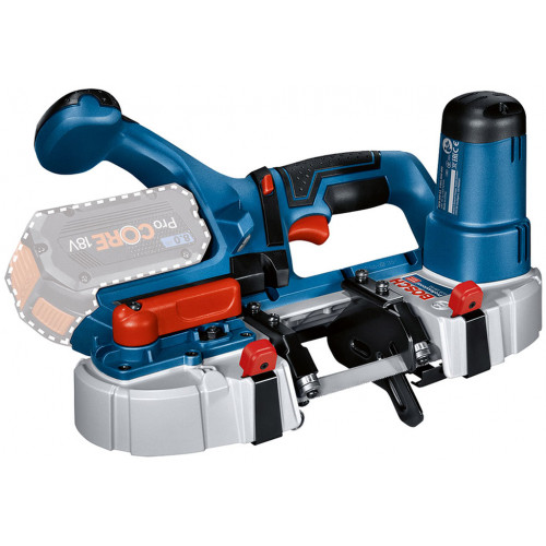BOSCH GCB 18V-63 PROFESSIONAL Akkus szalagfűrész (18V/akku és töltő nélkül) 06012A0400