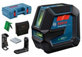 BOSCH GLL 2-15 G PROFESSIONAL Vonallézer + LB 10 + DK 10 0601063W02