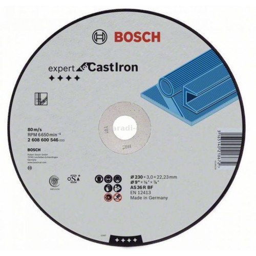 Bosch Darabolótárcsa, 230 mm 2608600546