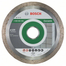 BOSCH Professional for Ceramic 125x22.2x1.6x7mm gyémánt vágótárcsa, 2608602202