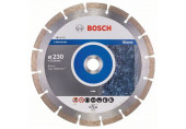 BOSCH Gyémánt darabolótárcsa, Standard for Stone kivitel 230x22,23x2,3x10mm 2608602601