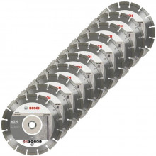 BOSCH Gyémánt darabolótárcsa,Standard for Concrete kivitel 150mm,10Db 2608603241