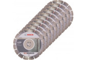 BOSCH Gyémánt darabolótárcsa, Standard for Concrete kivitel 230mm, 10Db 2608603243