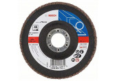 BOSCH Expert for Metal fíber csiszolótárcsa X551, 125x22,23mm, 40, hajlított 2608606716