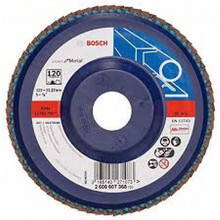 BOSCH Expert for Metal fíber csiszolótárcsa X551, 115x 22,23mm, G120, egyenes 2608607364