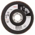 BOSCH X581 fíber csiszolótárcsa, Best for Inox 125mm, P80, 2608607640 BOSCH X581 fíber csiszolótárcsa, Best for Inox 125mm, P80, 2608607640