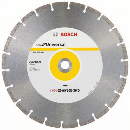 BOSCH ECO for Universal Szegmens Gyémánt vágótárcsa 350x25,4 mm 2608615035