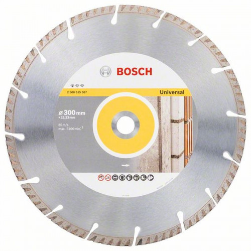 BOSCH Standard for Universal gyémánt darabolótárcsa, 300 x 20 mm 2608615068