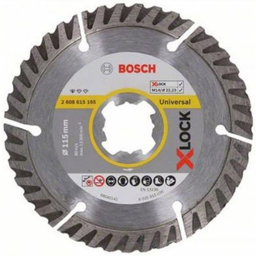 BOSCH Gyémánt vágókorong 115x22,23x2x10mm 2608615165