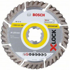 Bosch X-LOCK gyémánt darabolótárcsa, Standard for Universal kivitel 125 mm 2608615166