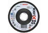 Bosch X-LOCK Legyezőtárcsa BfM, 125, G40 o 125 mm G 40, X571, 2608619201