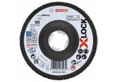BOSCH X-LOCK Best for Metal Fíber legyezőtárcsa X571, 125x22,23mm, G80, 1 db 2608619203