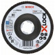 BOSCH X-LOCK Best for Metal Fíber legyezőtárcsa X571, 125x22,23mm, G80, 1 db 2608619203