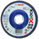 BOSCH Best for Metal X-LOCK legyezőtárcsa, egyenes változat, 125mm, G 40, 2608619209