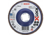 BOSCH Best for Metal X-LOCK legyezőtárcsa, 125 mm, 60 2608619210